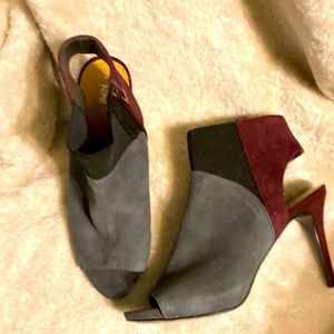 Nine West suede heels